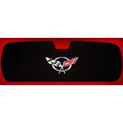 Corvette Trunk Lid Liner Embroidered : 1998-2004 C5 Convertible, Z06