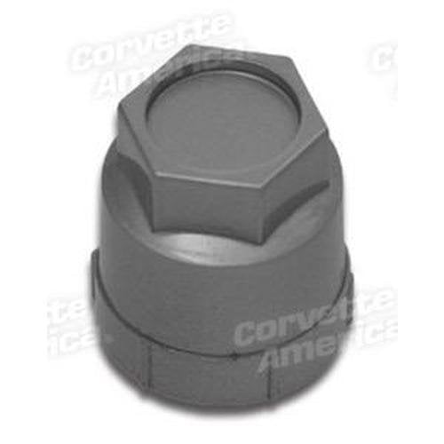 Corvette Lugnut Cap. Silver: 1988-1996