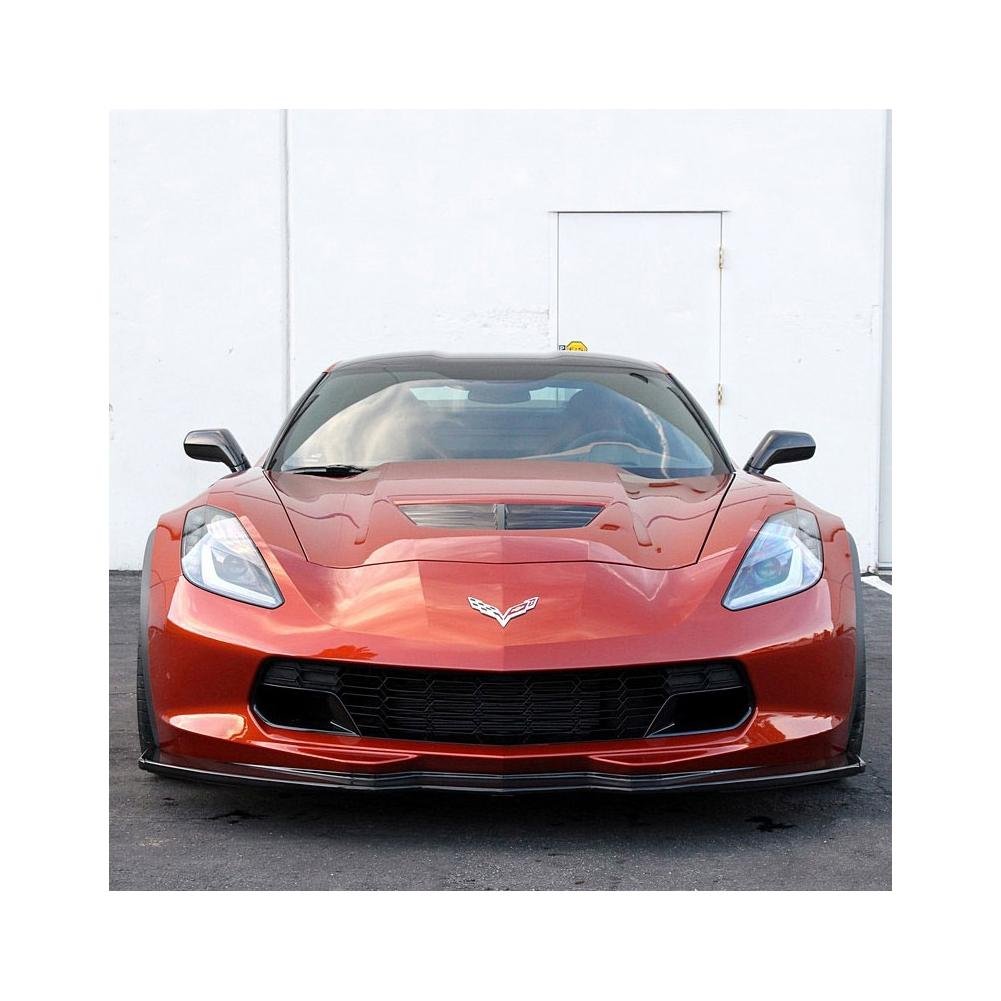 Corvette 3pc Front Splitter/Air Dam w/Under-tray - Carbon Fiber - APR Performance : C7 Z06