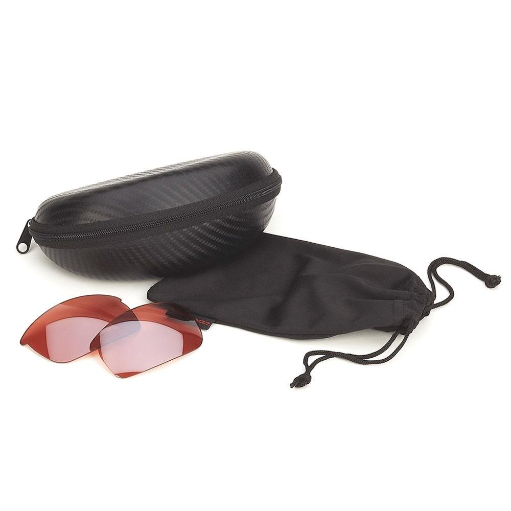 Corvette Rimless Sunglasses - Simulated Carbon Fiber : C7 Z06 Logo