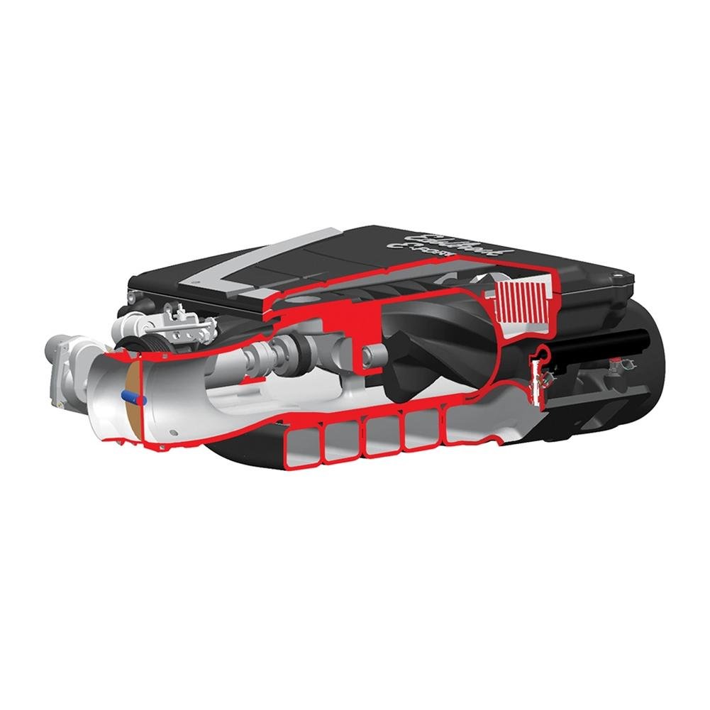 Corvette Supercharger Kit - Edelbrock E-Force (554HP) : 2010-2013 Grand Sport LS3 w/ Dry Sump