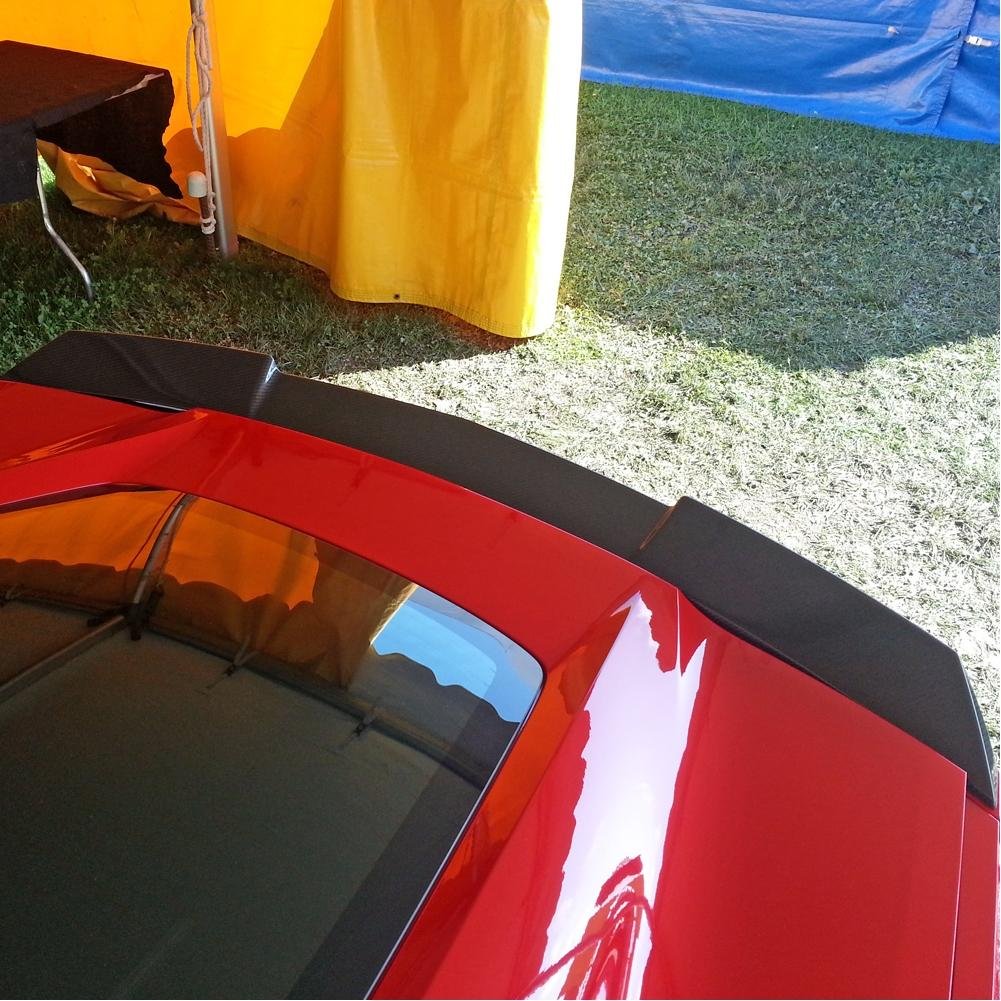 Corvette Rear Spoiler - Carbon Fiber - Katech : C7 Stingray