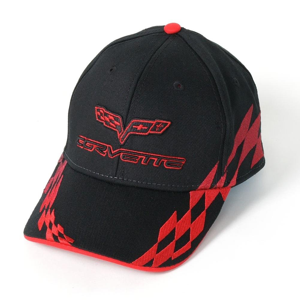 C6 Corvette - Embroidered Bad Vette Hat/Cap : Red