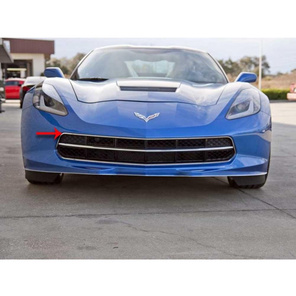 Corvette Front Grille Factory Trim Ring Polished : C7 Stingray, Z51, Z06, Grand Sport