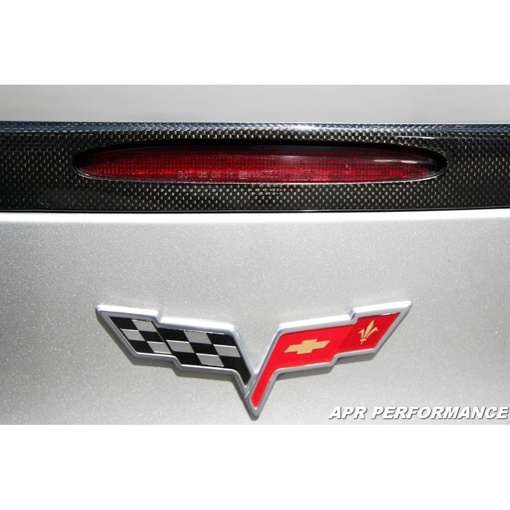 Corvette Rear Spoiler - Carbon Fiber : 2005-2013 C6, Z06, ZR1, Grand Sport