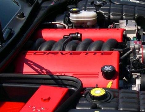 Corvette Z06 Fuel Rail Cover Set : 1999-2004 C5 & Z06
