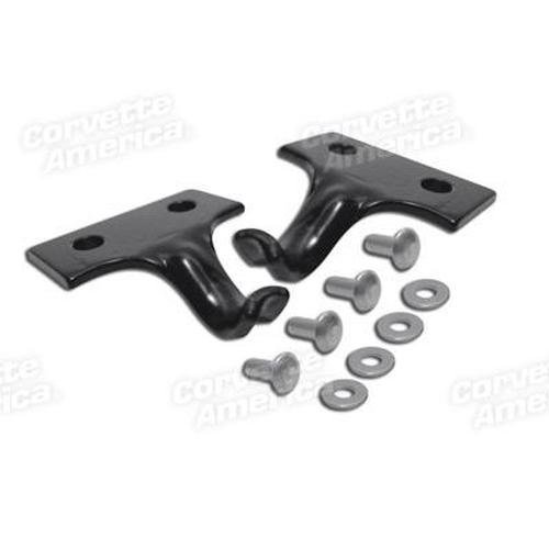 Corvette Jack Storage Spring Mount Bracket.: 1963-1982