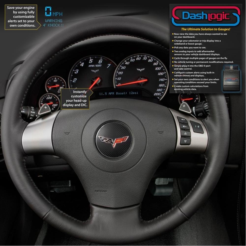 Corvette DashLogic - The Ultimate Gauges Solution : 2005-2013 C6, Z06, ZR1, Grand Sport