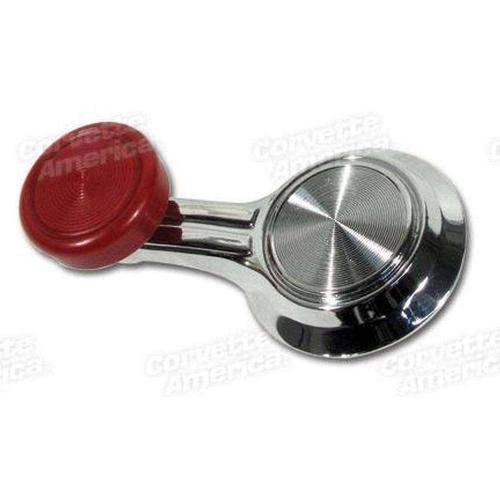 Corvette Vent Crank Handle - Red: 1967