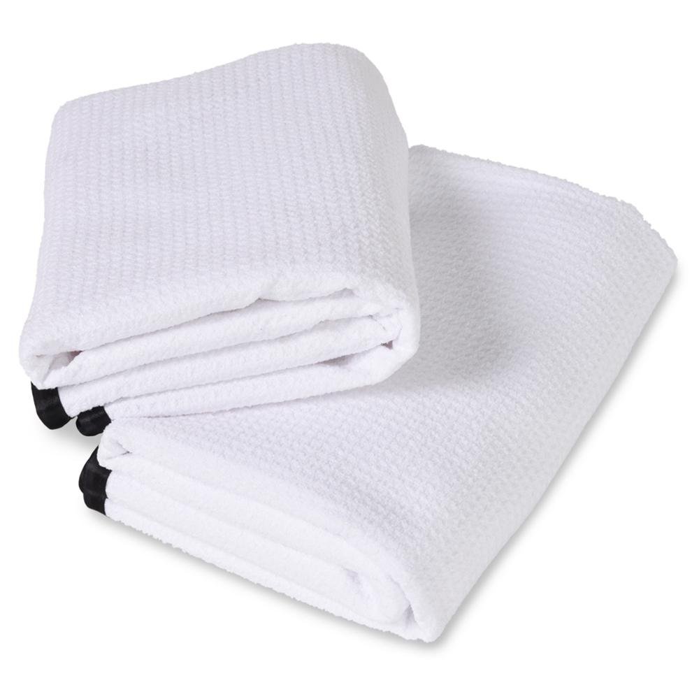 Liquid X Waffle Weave Microfiber Drying Towel XL White 25" x 36"