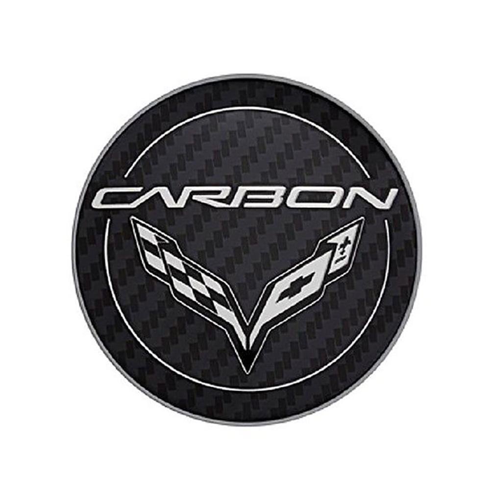C7 Corvette Stingray - GM Carbon Logo Center Cap