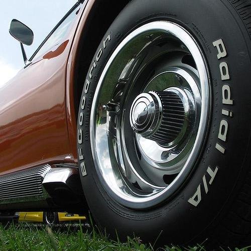 Corvette Rallye Wheel Set. Replacement: 1969-1982