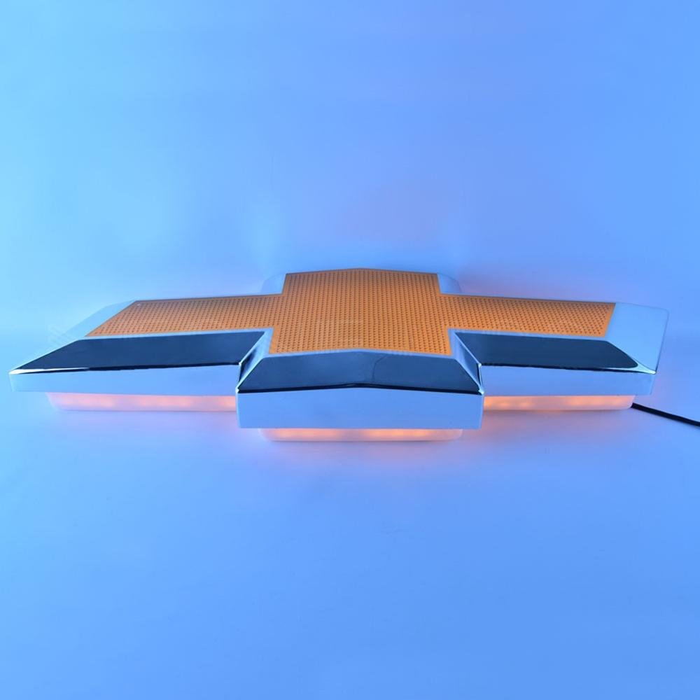 Corvette - Bowtie Shaped - Backlit Neon Sign : Large 31 Inch Across