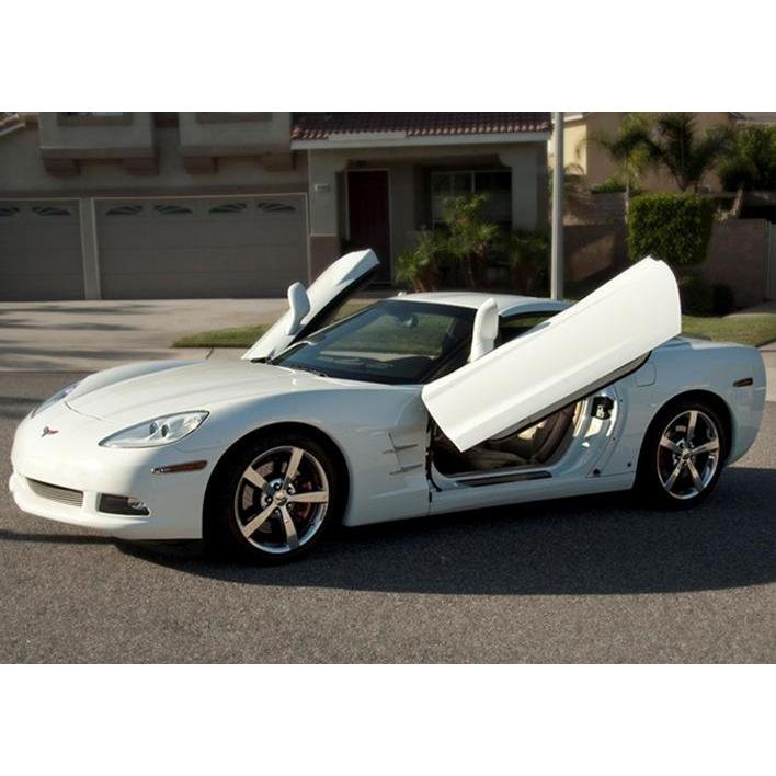 Corvette Lambo Style Vertical Doors - ZLR Hinge Kit : 2005-2013 C6, Z06, ZR1, Grand Sport