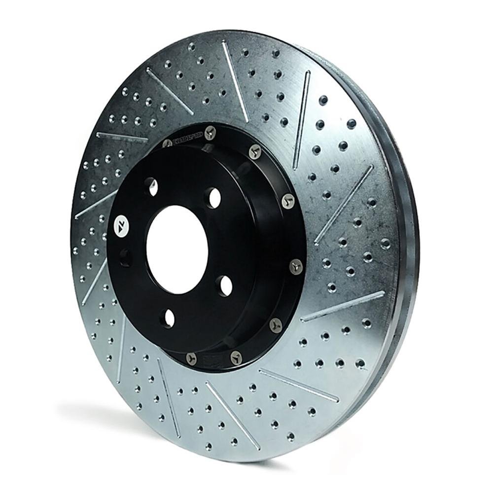 Corvette Rotors Drilled and Slotted with Zinc - Baer EradiSpeed+ : 2006-2013 C6 Z06, Grand Sport