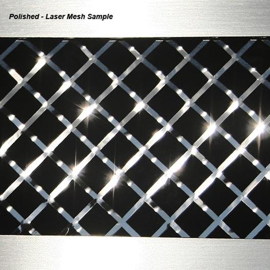 Corvette - Side Vent Grilles 6pc - Laser Mesh Stainless Steel : 2010-2012 C6 Grand Sport