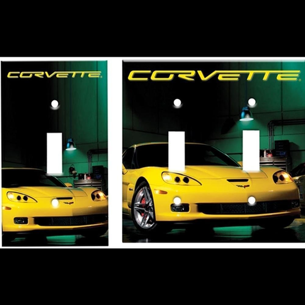 Corvette Light Switch Plate Covers with Z06 Image : 2006-2013
