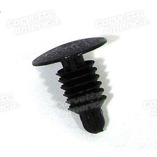 Corvette Door Panel Screw Hole Plug - Black: 1994-1996