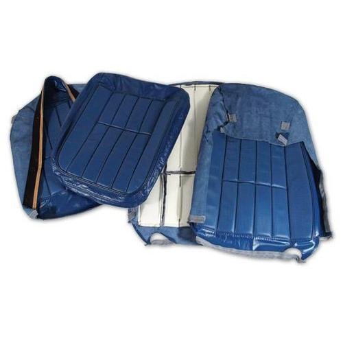 Corvette Leather Seat Covers. Dark Blue: 1968