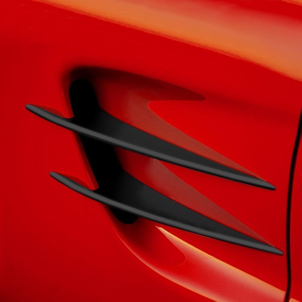 Corvette Side Spears Billet - Semi-Gloss Black Powder Coat : 97-04 C5, Z06