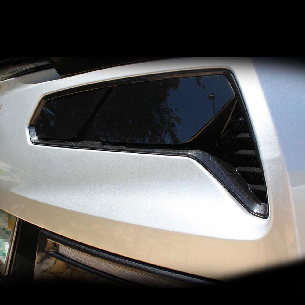 Corvette Flat Rear Taillight Blackout Lens Kit - Smoked Acrylic - 4Pc. : C7 Stingray, Z51, Z06, Grand Sport