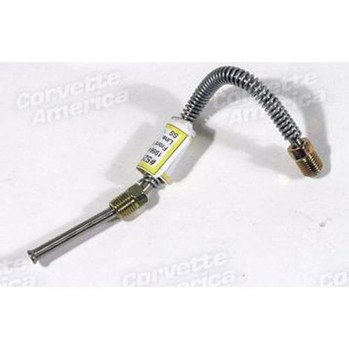 Corvette Brake Line. Right Front - Stainless Steel: 1956-1962