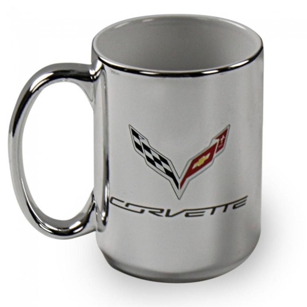 C7 Corvette Coffee Mug - Silver 15 oz. : Stingray