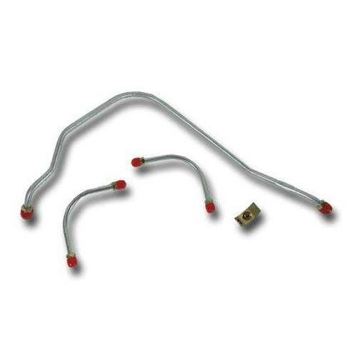 Corvette Gas Line Kit - 425HP - 3 Lines & Block: 1966