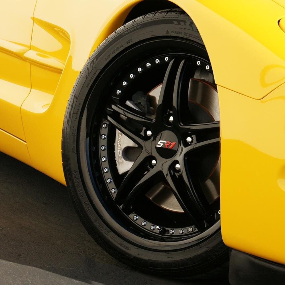 Corvette SR1 Performance Wheels - BULLET Series (Set) : Gloss Black