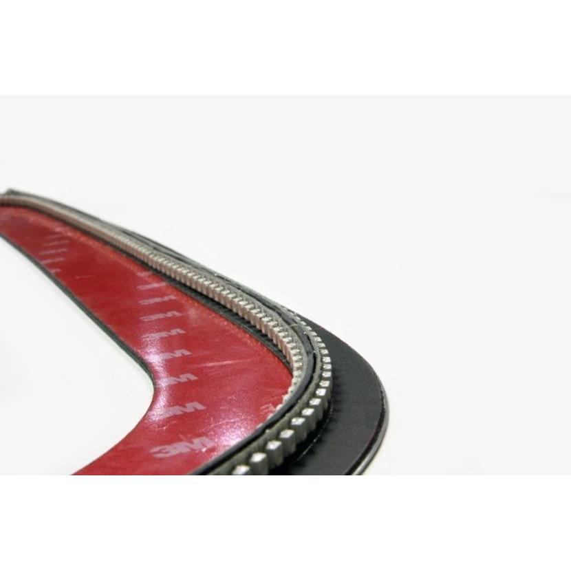 Corvette ZR1 Hood Insert Kit 5 Pc. Illuminated - Perforated Stainless Steel : 2009-2013 ZR1