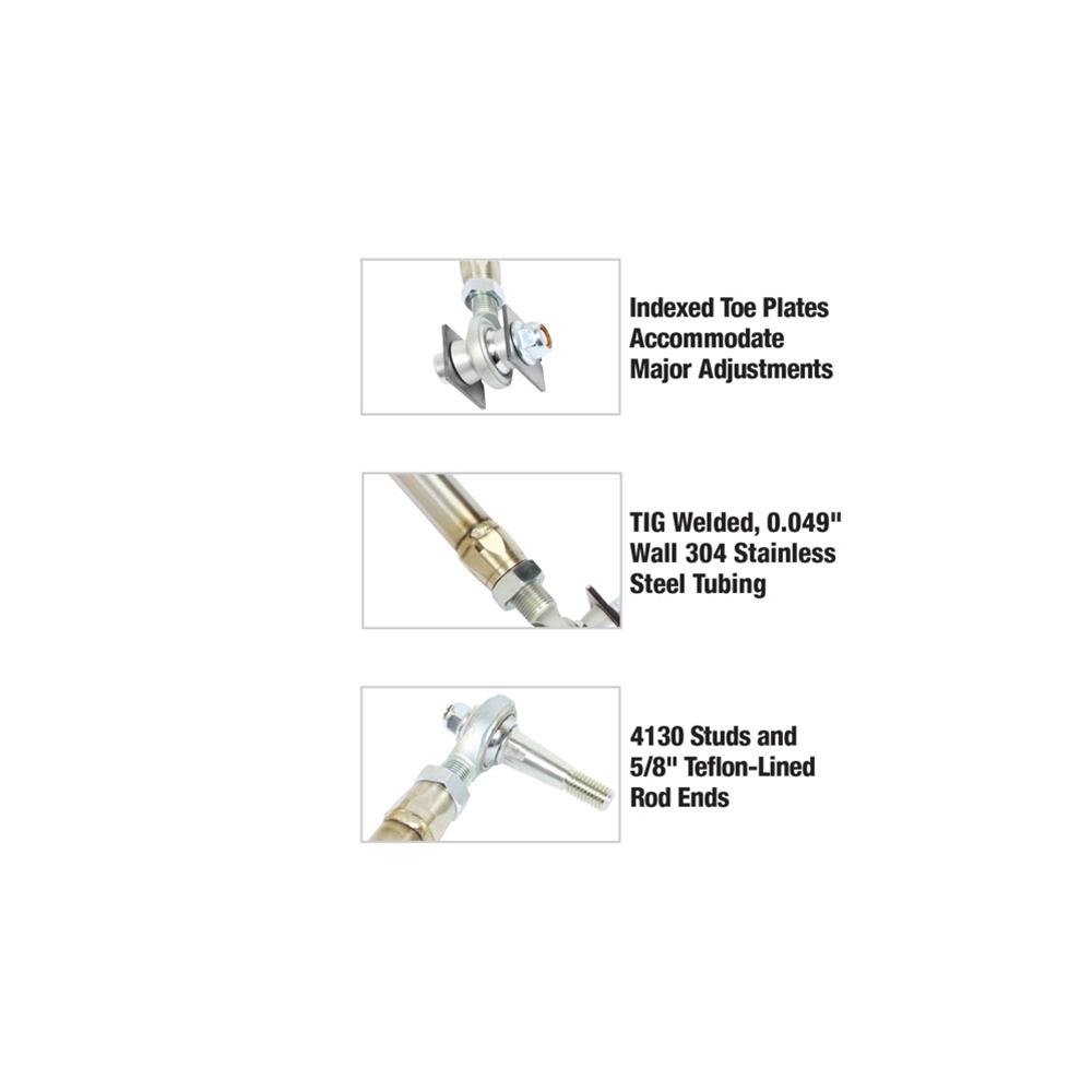 Corvette Adjustable Rear Toe Links - aFe Control PFADT : C7 Stingray, Z06