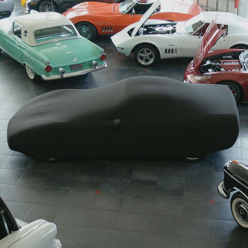 Corvette Ultraguard Stretch Satin Car Cover - Black - Indoor : 1997-2004 C5 & Z06