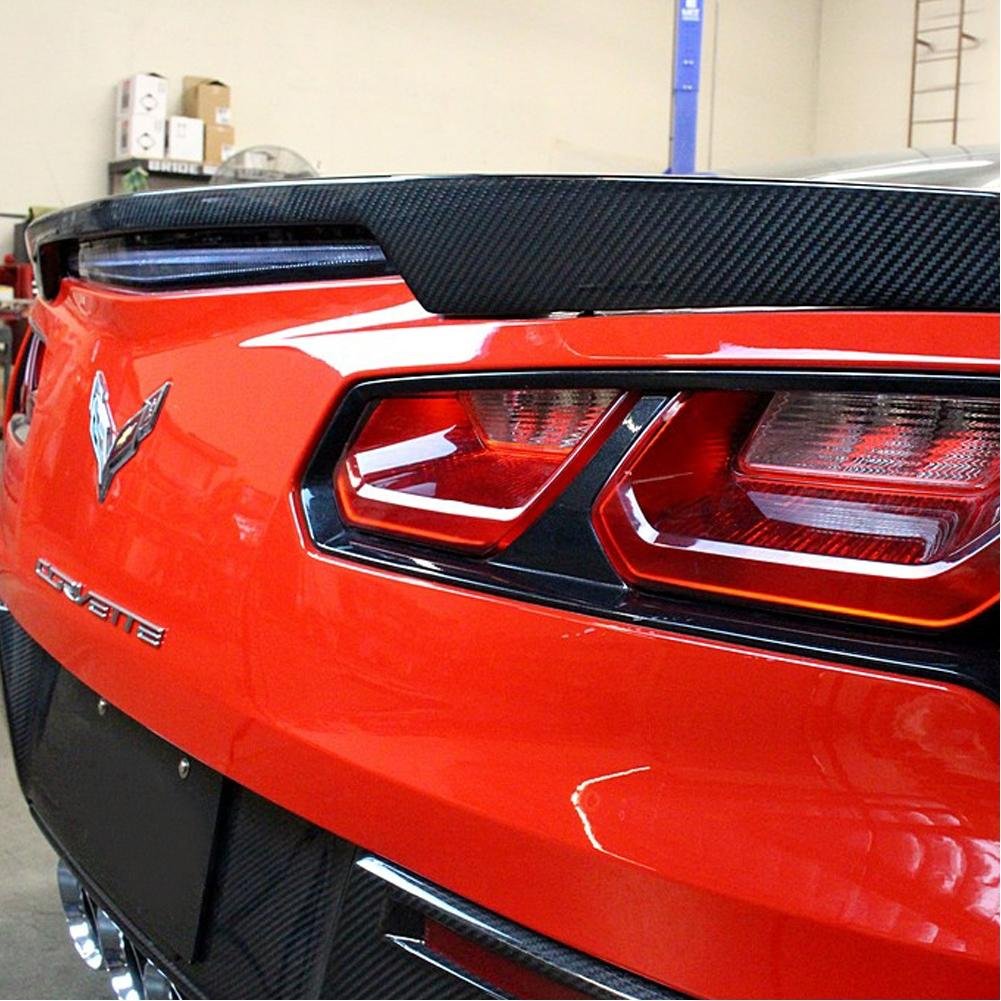 Corvette Rear Deck Spoiler Version 1 - Carbon Fiber - APR Performance : C7 Stingray