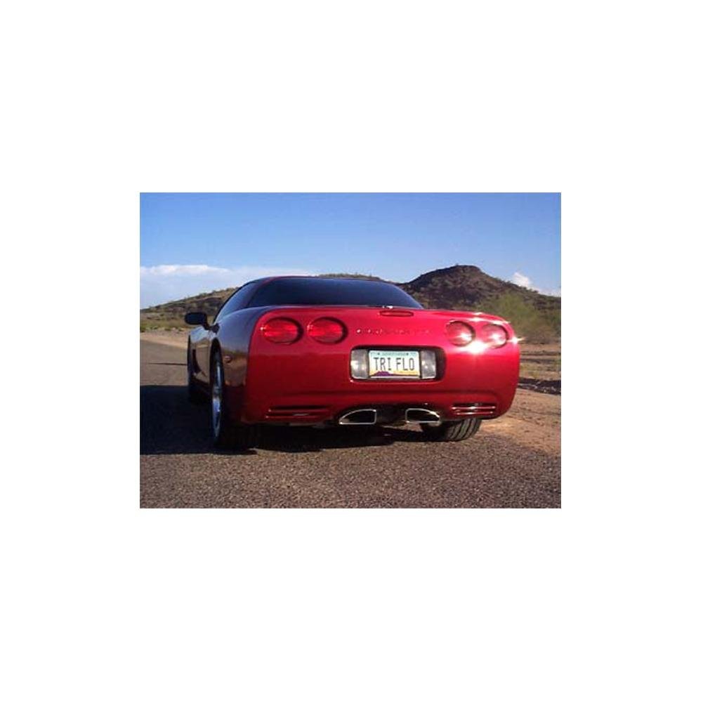 Corvette Exhaust System - B&B PRT w/Speedway Tips : 1997-2004 C5 & Z06