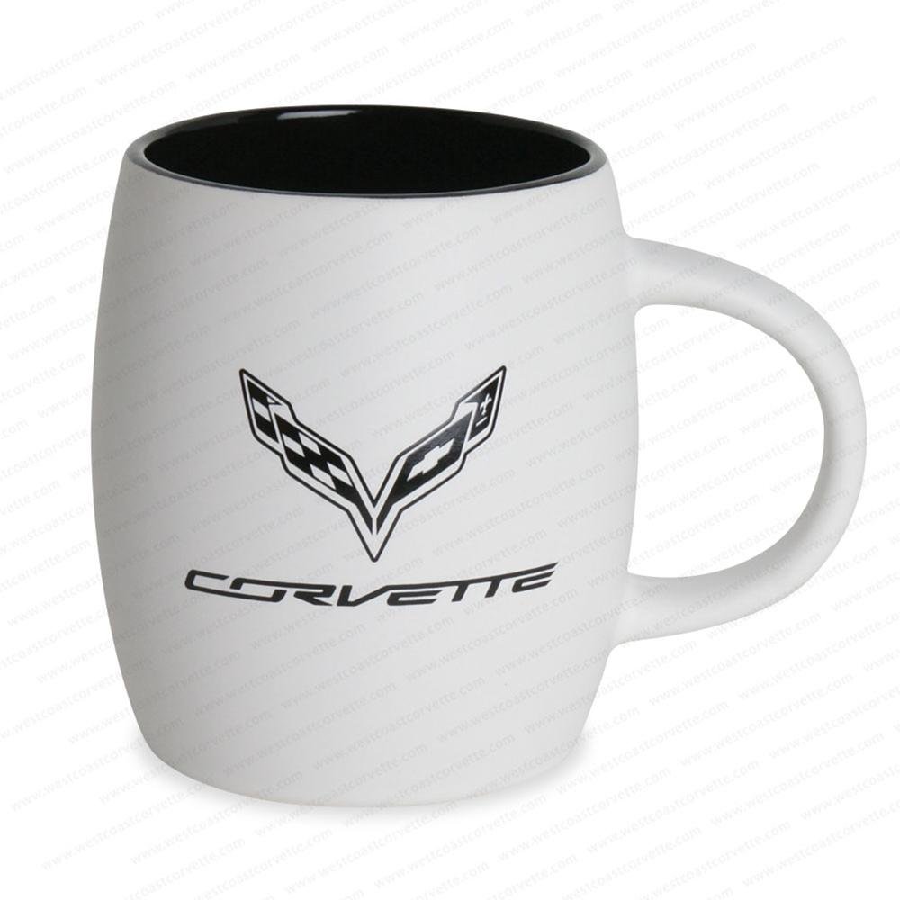 C7 Corvette Cross Flags Logo Joe Mug : 14oz.