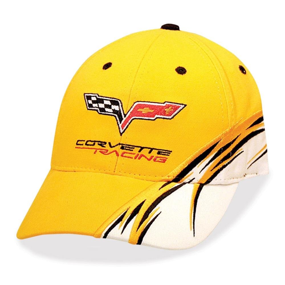 Corvette Racing Yellow Flash Cap/Hat: C6 2005-2013