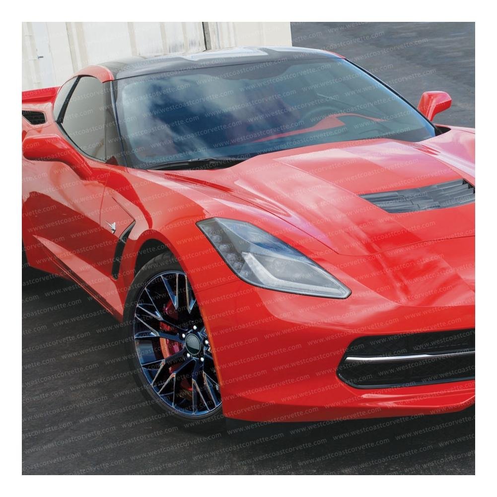 C7 Corvette Z06 Style Reproduction Wheels : Gloss Black