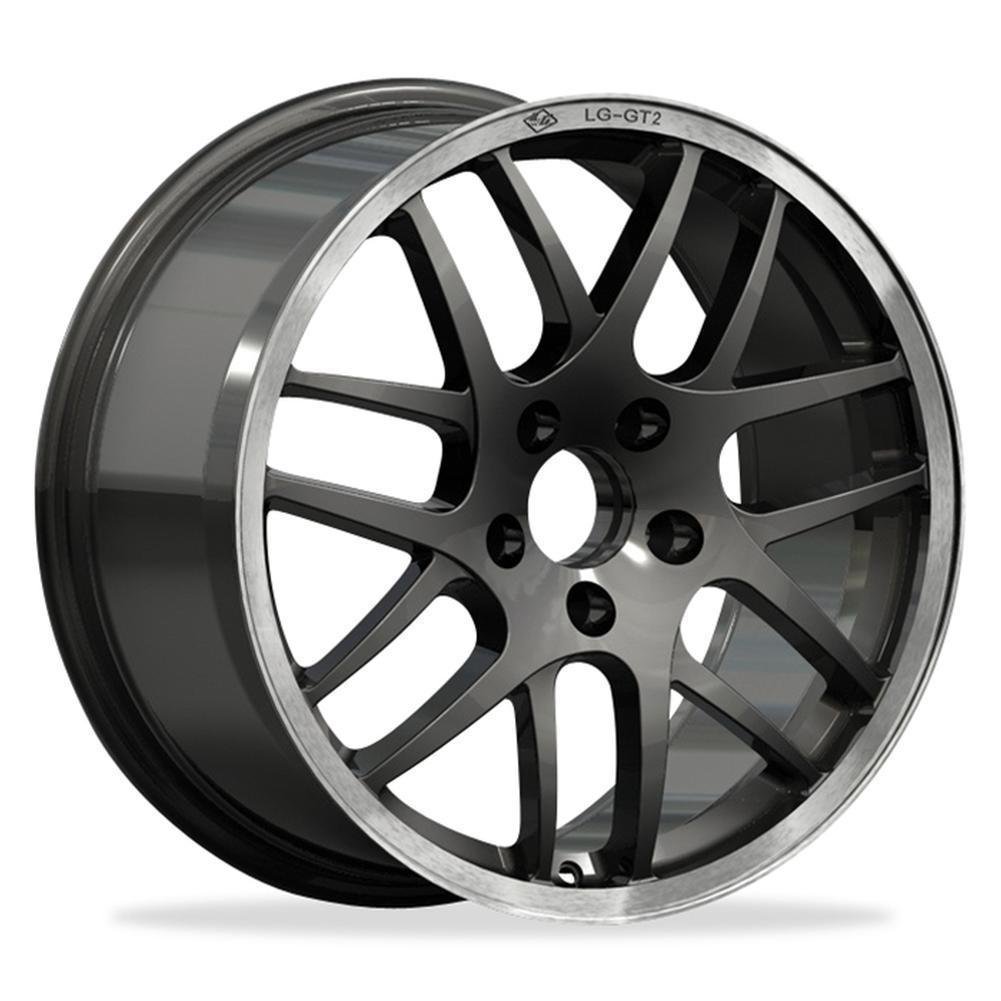 Corvette GT2 Comp Grey (Set) - 18x9 / 19x10.5 - 2005-2013 C6