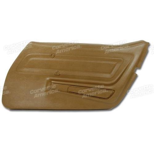 Corvette Door Panel. Dark Saddle RH: 1970-1972