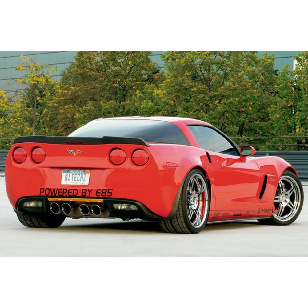 Corvette Rear Spoiler - Carbon Fiber Katech : 2005-2013 C6, Z06, ZR1, Grand Sport