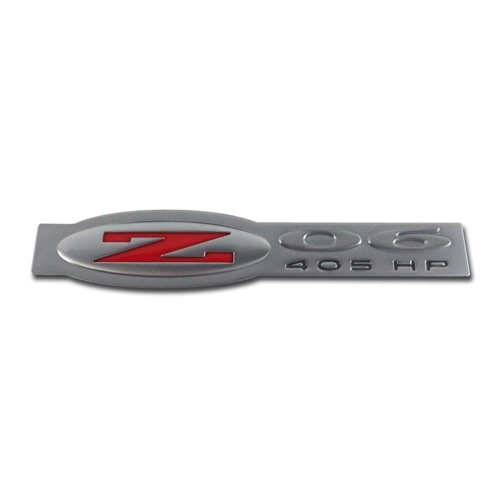 Corvette Z06 405HP Emblem : 2002-2004