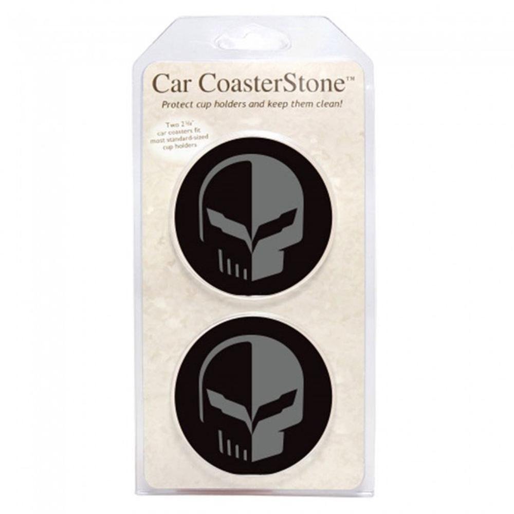 C7 Corvette Racing - Jake Skull Car Coaster