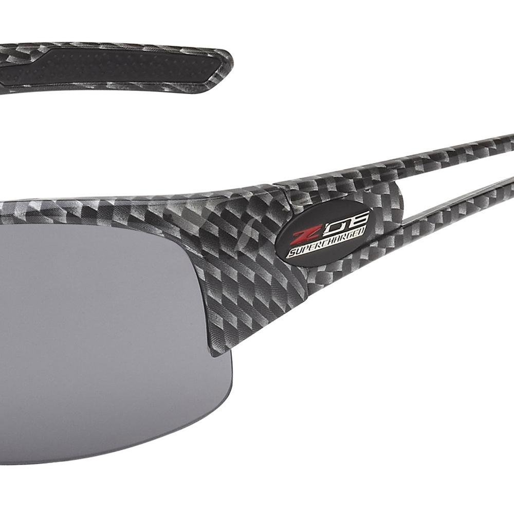 Corvette Rimless Sunglasses - Simulated Carbon Fiber : C7 Z06 Logo