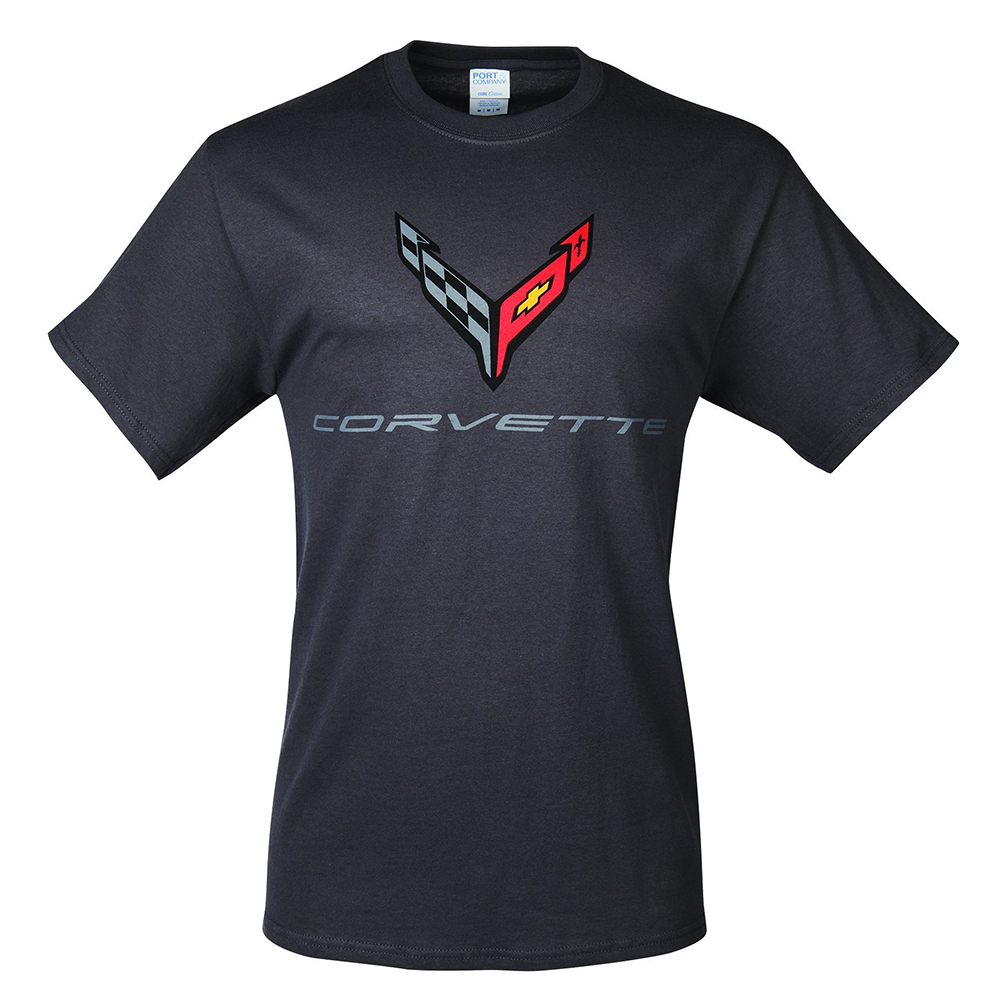 Next Gen Corvette Carbon Flash T-shirt : Charcoal