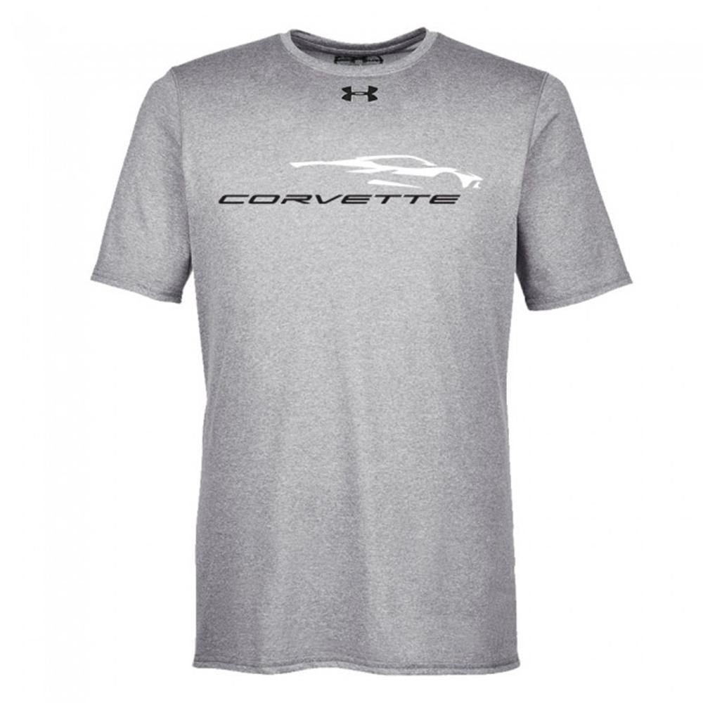 Next Generation Corvette Under Armour Performance T-Shirt : Heather Gray