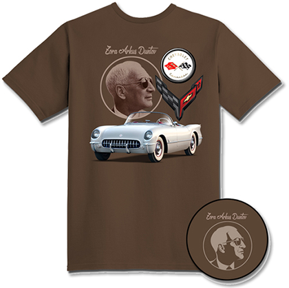 C8 Corvette Zora Tribute T-Shirt : Dark Heather Chocolate