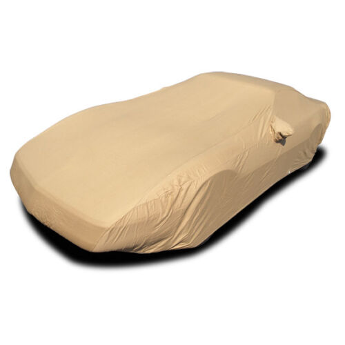 Corvette Car Cover Premium Flannel Tan: 1984-1990