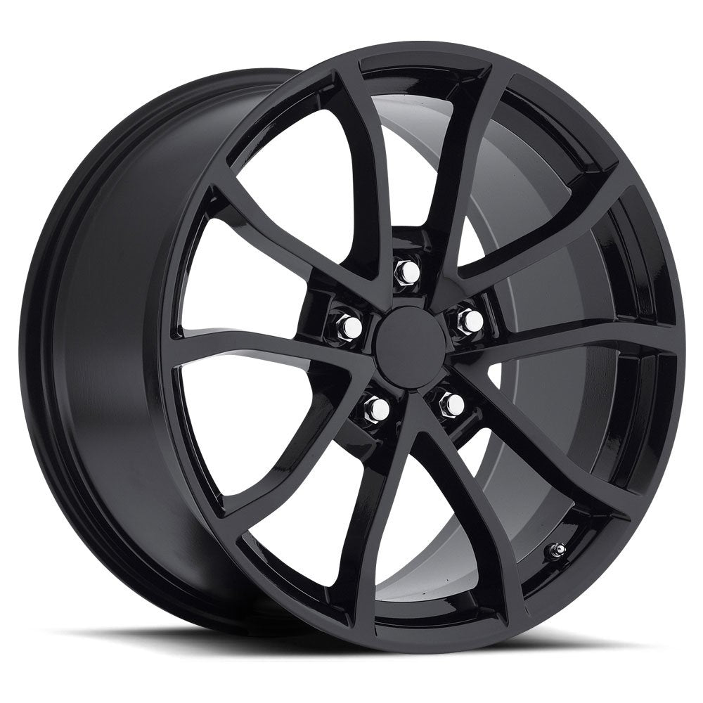 Corvette Centennial Special Edition Cup Style Reproduction Wheels (Set) : Gloss Black